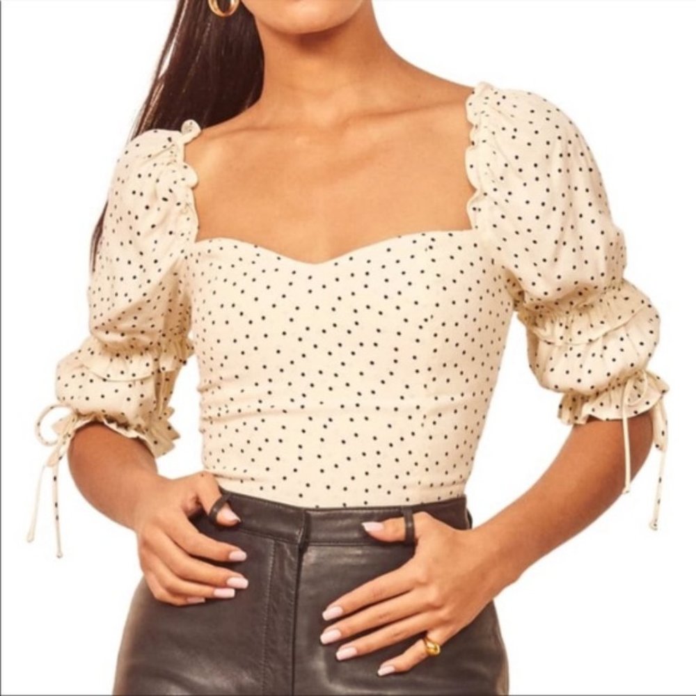 Reformation Nina Top in Pepper (4)